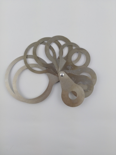 10-ring gauge for tomatoes (scale 0-9)