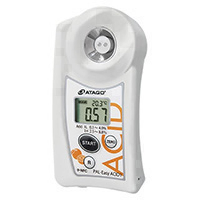 Acidimeter for citrus fruits