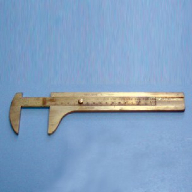 Brass gauge for tree gems