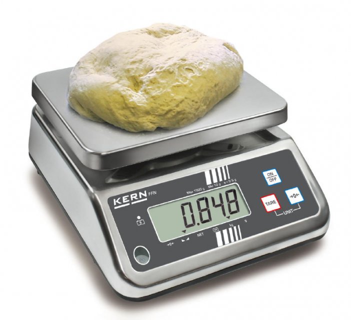 Compact stainless steel scale kg. 3 div. 1 gr.