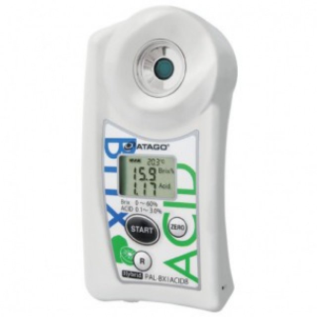 Digital acidimeter / refractometer for kiwi