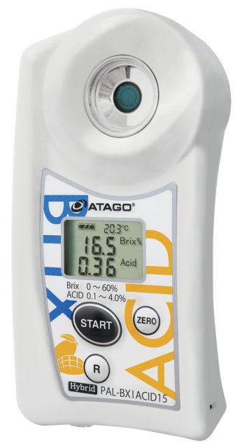 Digital acidimeter / refractometer for mango
