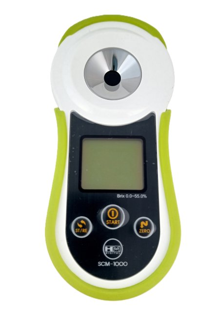 Digital refractometer - 55% Brix -  with Bluetooth