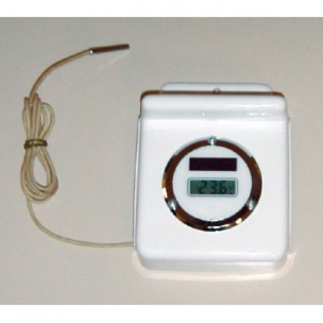 Digital wall thermometer ø75