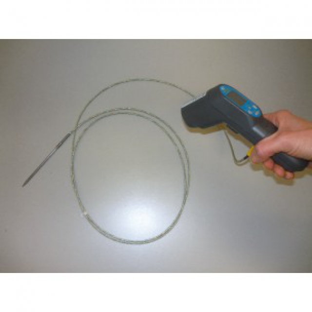 Infrared Thermometer with Probe for Oven