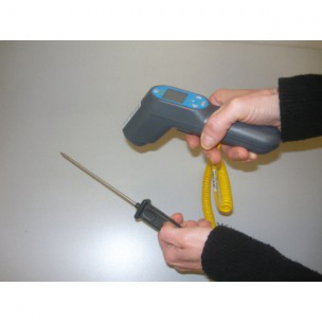 Infrared Thermometer with Probe