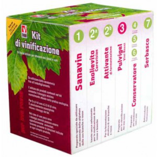 Kit per vini bianchi