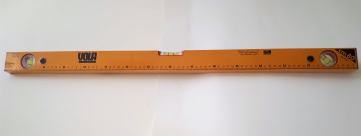 Livella cm 80 a tre bolle - Ultimi pezzi