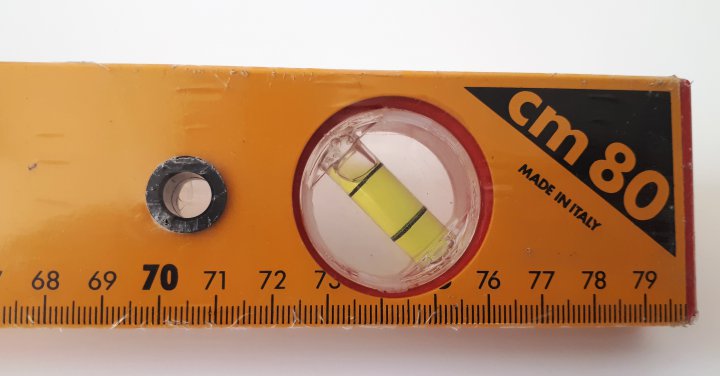Livella cm 80 a tre bolle - Ultimi pezzi