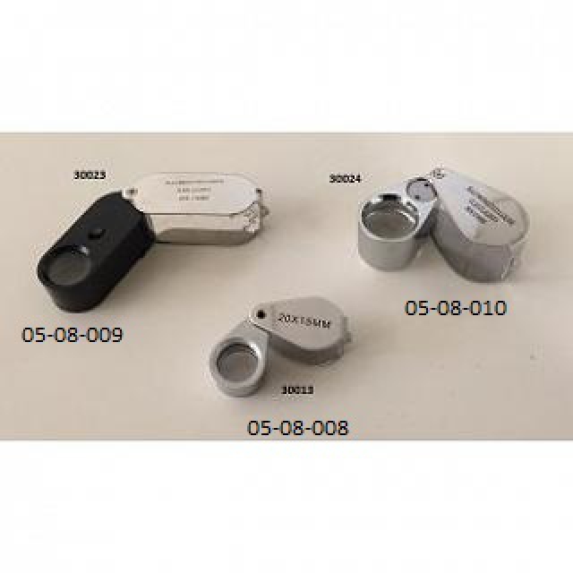 Magnifying glass 30x with light