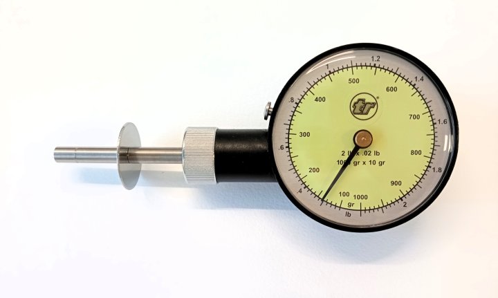 Penetrometer for strawberries and small fruits