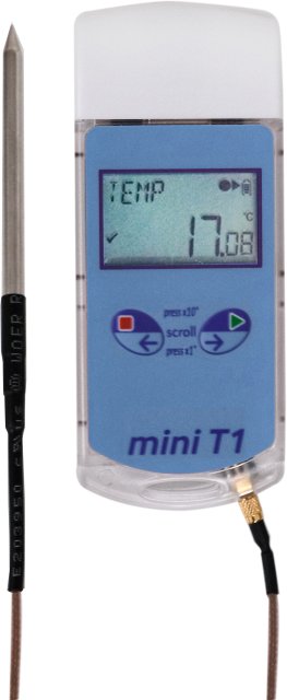 Temperature Data-Logger with probe