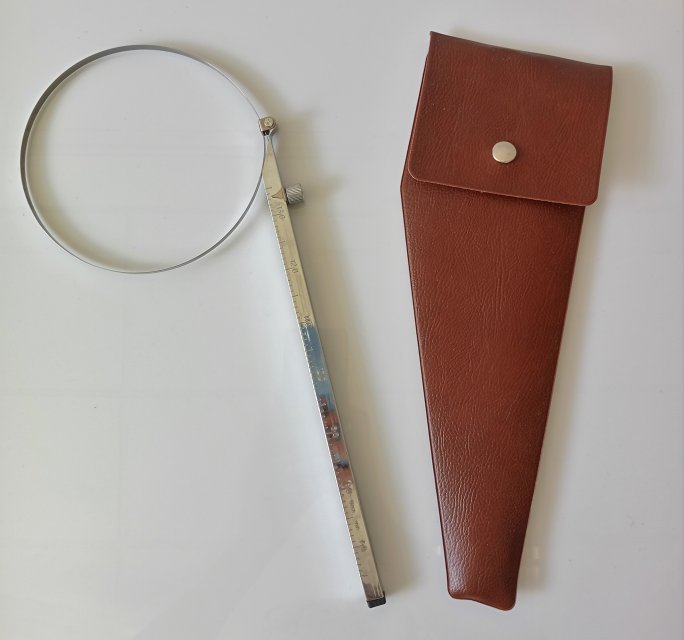 Universal gauge diameter from 65 to 135 mm